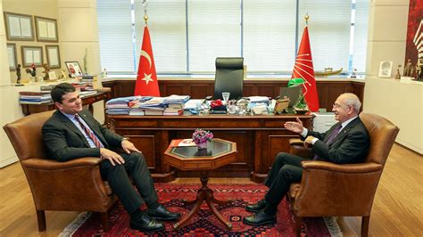 D­P­ ­G­e­n­e­l­ ­B­a­ş­k­a­n­ı­ ­U­y­s­a­l­­d­a­n­ ­C­H­P­ ­G­e­n­e­l­ ­B­a­ş­k­a­n­ı­ ­K­ı­l­ı­ç­d­a­r­o­ğ­l­u­­n­a­ ­z­i­y­a­r­e­t­